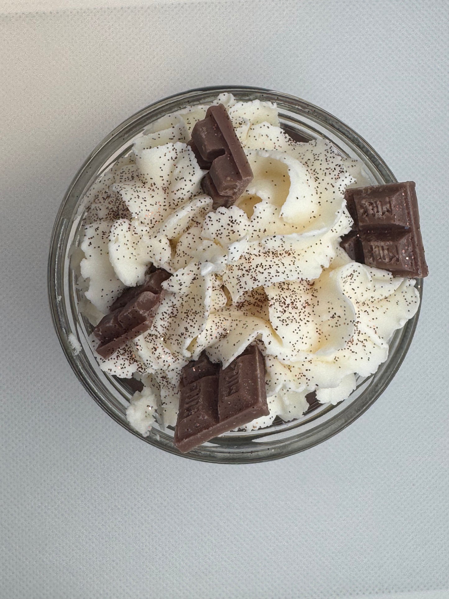 "Heiße Schokolade" Kerze