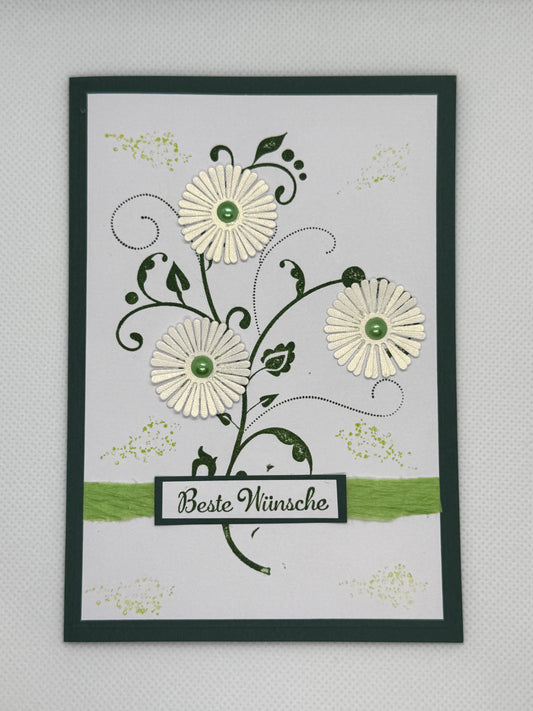 Grußkarte „Beste Wünsche“