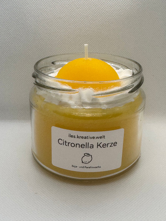 Zitronen Kerze