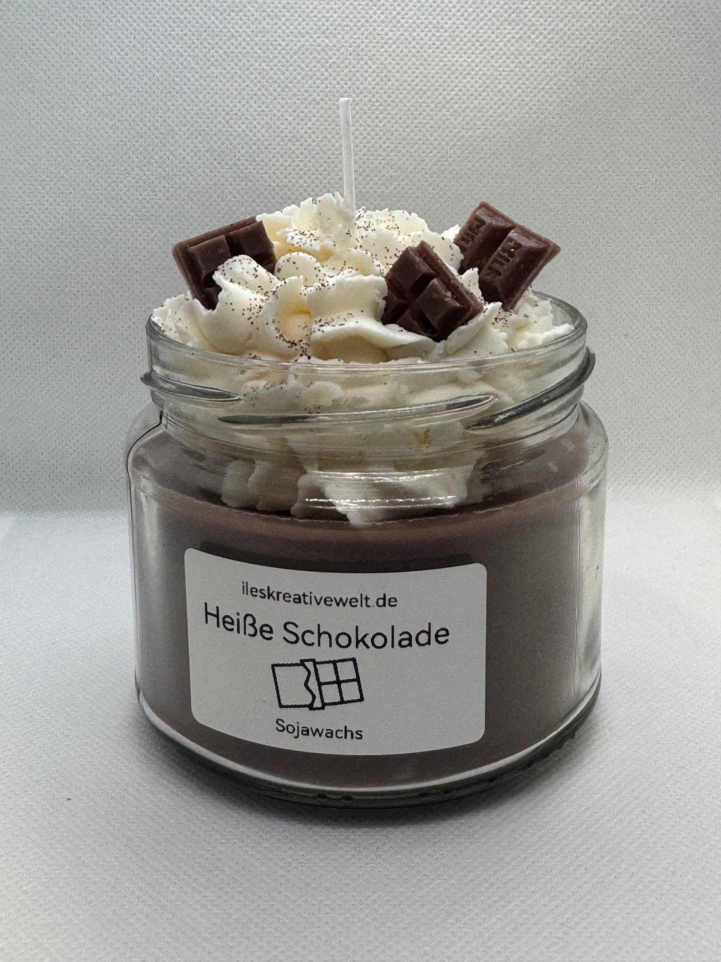 "Heiße Schokolade" Kerze